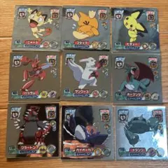 ポケモンシール9枚セット