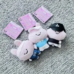 【新品】あさみみちゃん ぬいぐるみ 3点セット おめかしマスコット