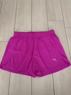 PUMA ランニングショートパンツ ピンク L レディース 美品 ドライ素材