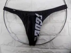 EGDE VERTICAL Tバック　セクシー　モッコリ　ブラック　XXLサイズ