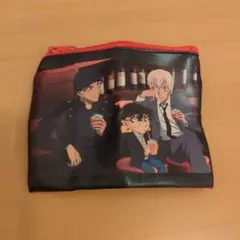 名探偵コナン ポーチ 黒と赤