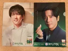 二宮和也　ロッテ　クリアファイル2枚