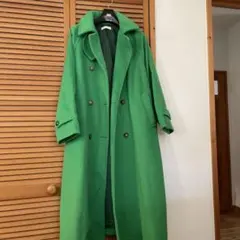 SENSE OF PLACE グリーンロングコート