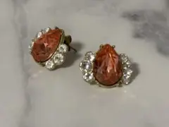 リキュエム ピーチビジューピアス