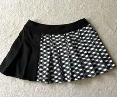 paradiso チェック柄 プリーツスカート テニスウェア