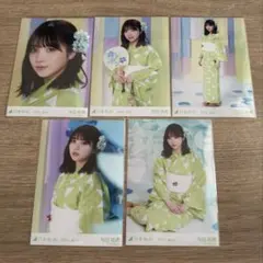 乃木坂46 生写真 与田祐希 2021.July-Ⅱ 5種コンプ