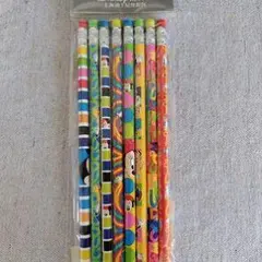 カラフルデザイン 鉛筆 7本セット
