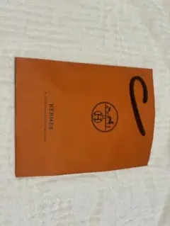 HERMES オレンジショップ袋
