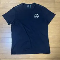 G-Star Raw 黒 半袖Tシャツ L ロゴ プリント