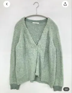 RETRO GIRL ミントグリーン カーディガン