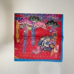 沖縄紅型ハンカチ