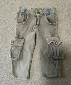 BACK ALLEY　バックアレイ　ブーフーウー 七分丈ズボン　130cm