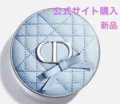 【最安値新品未開封】 ディオール フォーエヴァークッションケース ブルーボウ限定のサムネイル