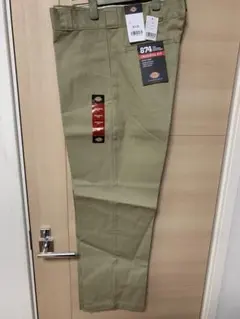 新品　Dickies ORIGINAL FIT 874 36×30 カーキー