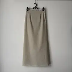 ё BIOTOP sheer tight skirt ベージュ 2のサムネイル