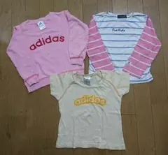 アディダス トレーナー adidas 黄色 半袖Ｔシャツ 100㎝