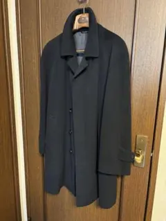 美品Kinloch Anderson最高峰カシミア100% ステンカラーコート