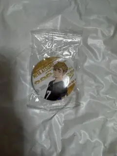 ハイキュー くら寿司 缶バッジ 宮 侑