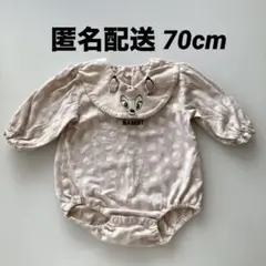 バンビ ロンパース 70cm 綿100%