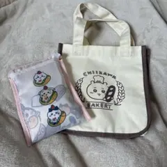 匿名配送☆ちいかわベーカリー☆ランチトートバッグ　エコバッグ