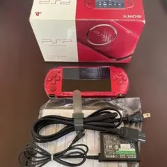 SONY PSP-3000 ラディアントレッド 本体セット
