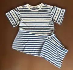 JW ANDERSON and UNIQLOストライプ 半袖Tシャツ