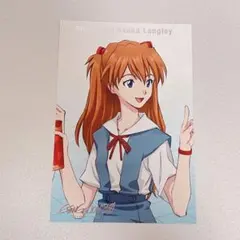 エヴァンゲリオン アニメイト ゲーマーズ 限定 ポストカード アスカ