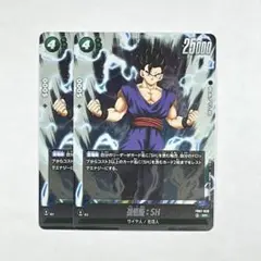 DBFW 神龍への願い SR 孫悟飯:SH 2枚セット