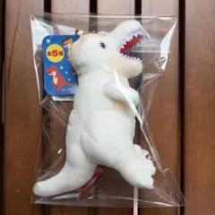 新品タグ付き⭐️恐竜時代 ティラノ大集合ぬいぐるみツートン ホワイト