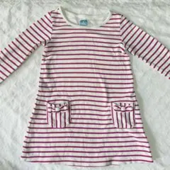 babygap ベビーギャップ ワンピース 長袖 リボン ピンク キラキラ