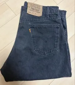 【90s】Levi's 550 USA製ブラックデニムパンツ W34 L30のサムネイル