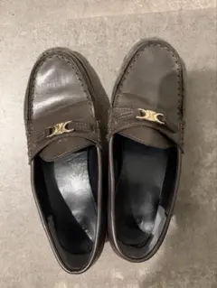 【最終値下げ】春コーデブラウンレザー ローファー 23.0