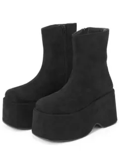 GRL スエード厚底ブーツ[zr1140]