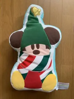 ディズニー クリスマス ミッキーマウス リルリンリン クッション