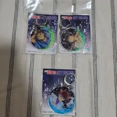 名探偵コナン　アクリルキーホルダー　夜景　服部平次　沖田総司　怪盗キッド