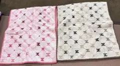 新品 セリーヌCELINE フェイスタオル2枚セット　マカダム柄のサムネイル
