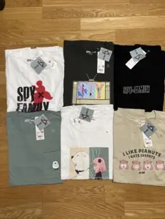 UNIQLO UT SPY×FAMILY XL Tシャツ 6枚セット
