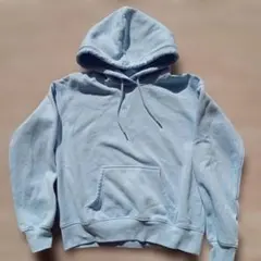 GU ライトブルー Sサイズ パーカー
