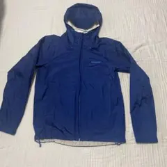 patagonia レインジャケット 青