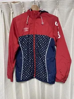 Umbro ウィンドブレーカー 赤/ネイビー