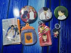 ハイキュー　缶バッジやシール　まとめ売り　7点セット
