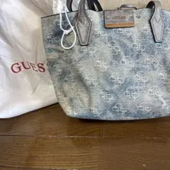 GUESS モノグラム柄 2WAY ハンドバッグ ショルダーバッグ