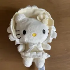 ハローキティ ぬいぐるみ ボンネット付き