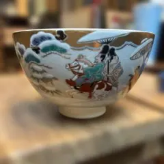 色絵 三代西村徳泉造 紫翠窯 五節句文様 茶碗 共箱 茶道具 - メルカリ