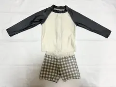 ベビー水着 男の子 ラッシュガードセット