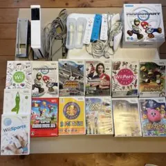 wii22点セット　すぐ遊べます！
