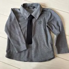 COMME CA ISM グレー 長袖シャツ 100A