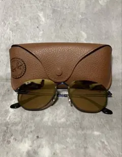 Ray-Ban RB3315 014/8U ハーフリムメタルサングラス 超美品 - メルカリ