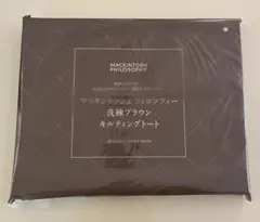 LEE 付録　マッキントッシュ　フィロソフィー　キルティングトート