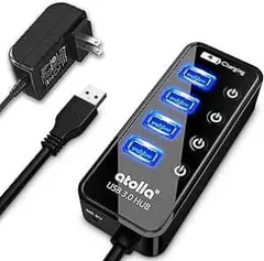 ●USB3.0ハブ 電源付き, atolla 4ポート